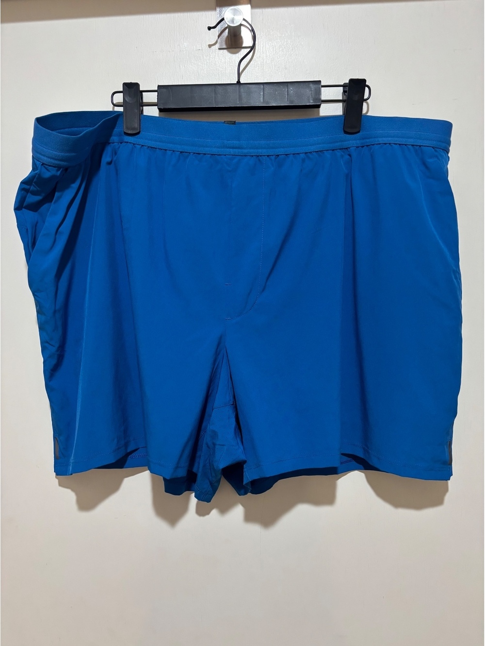 VRST Mens XXL 5” Accelerate Running Shorts Blue Tide Lined NWT